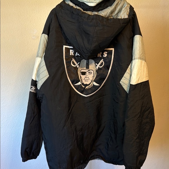 Reebok NFL Black‎ Quilted Jacket - Picture 6 of 6